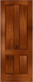 Raised  Panel  Long  Wood  Mahogany  Doors